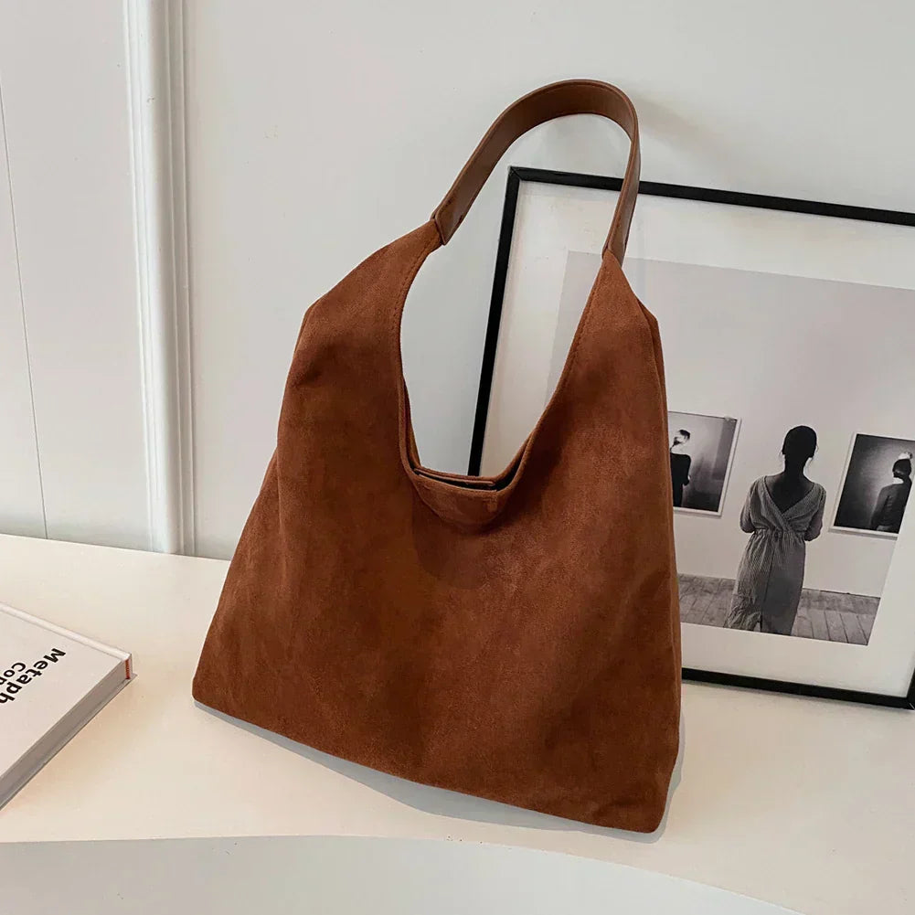 Levoire | Sac De Shopping En Toile Minimaliste Pour Femmes Braun