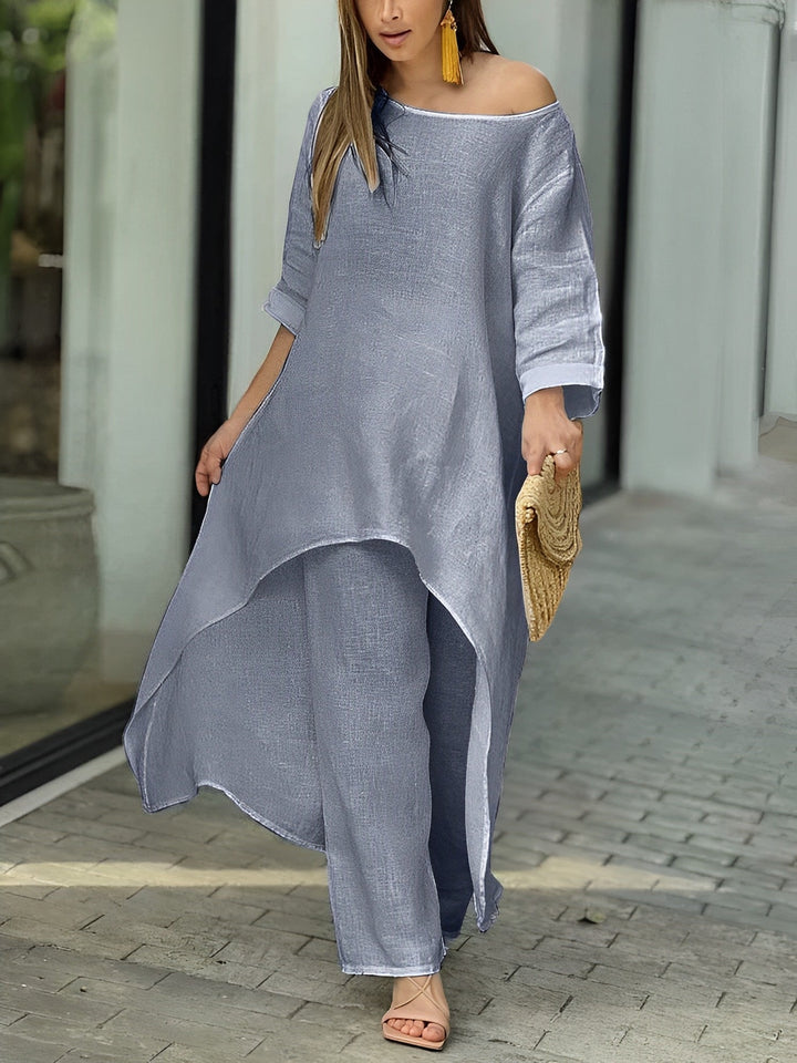 Levoire | Ensemble Mode D'Été Gris foncé
