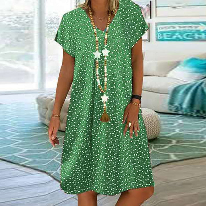 Levoire | Robe Bohème À Col En V Pour Femmes