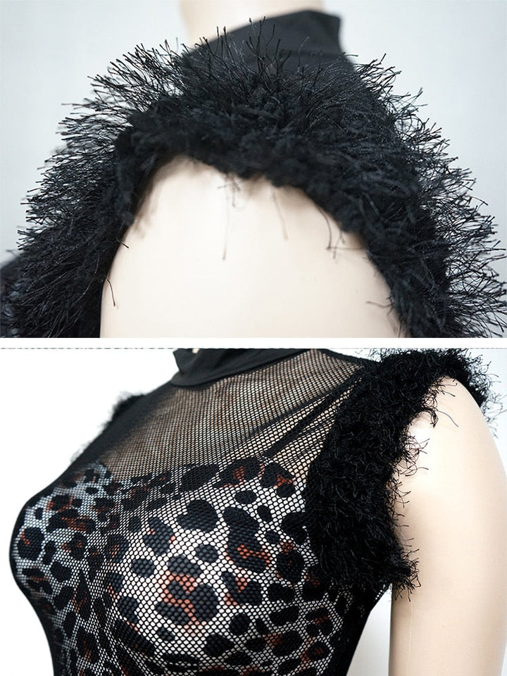 Levoire | Bralette En Matériau En Filet Robes Maxi & Ensembles De Bodysuit