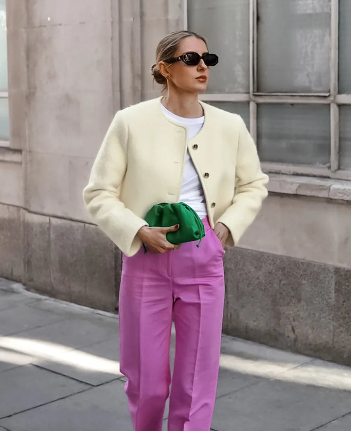 Levoire | Col Manches Longues Veste Courte