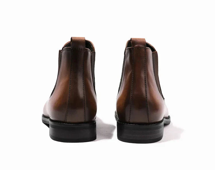 Levoire | Bottes En Cuir Véritable Avec Lacets