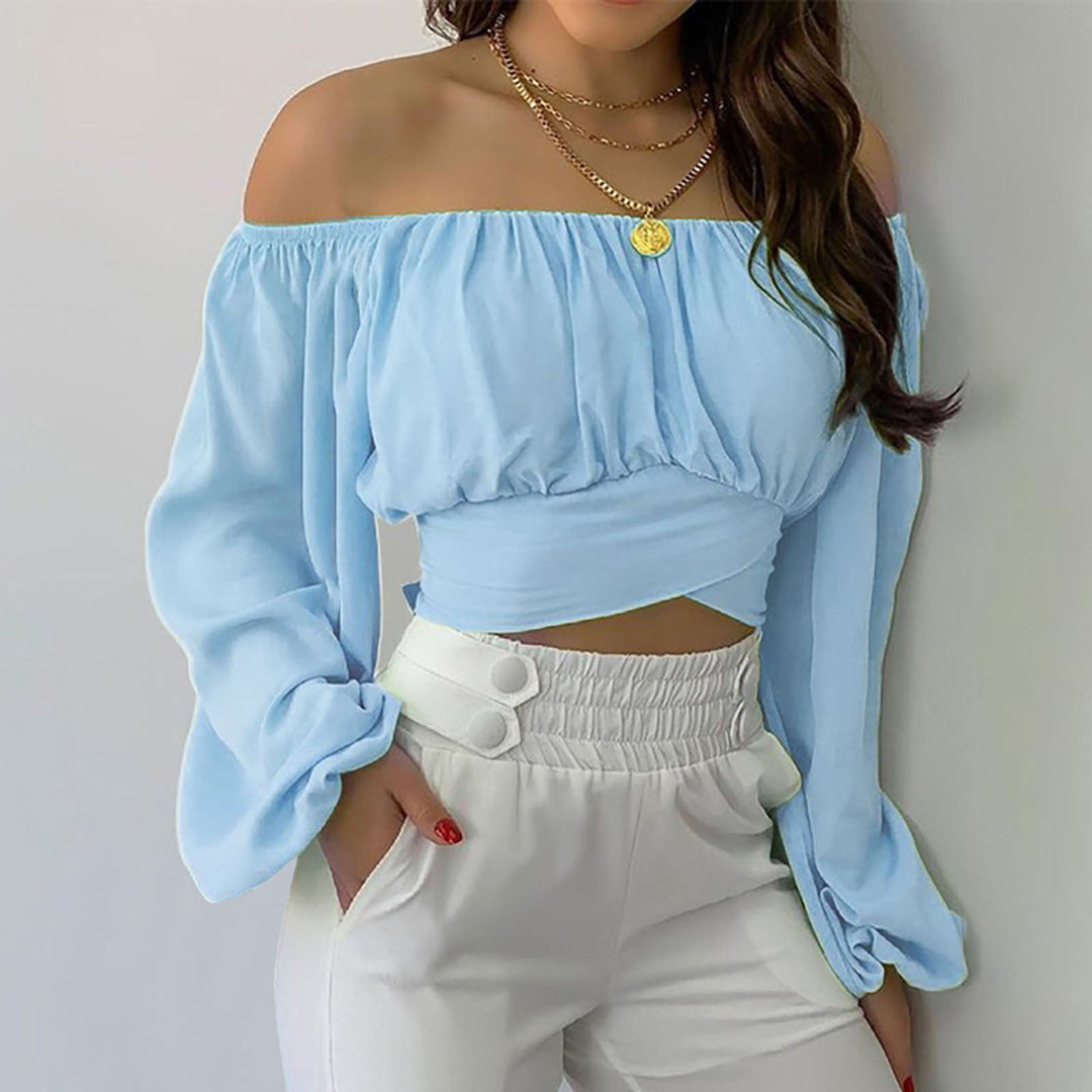 Levoire | Top Avec Bretelles Bleu ciel