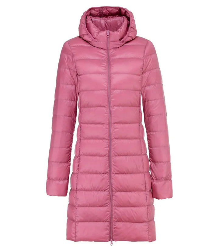 Levoire | Doudoune Longue Ultralégère Rose