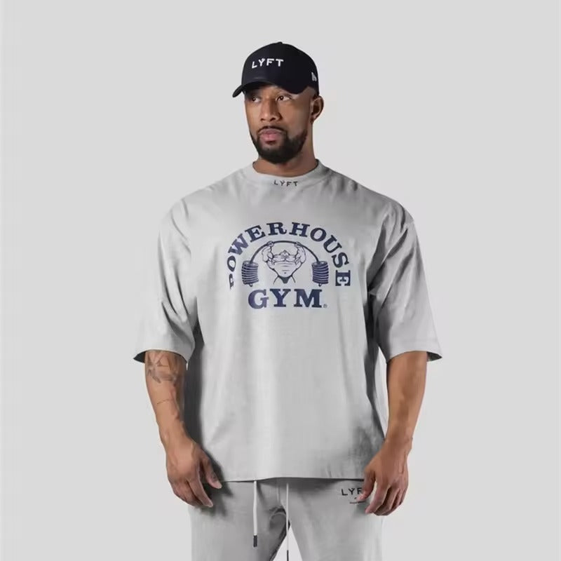Levoire | T-Shirt De Sport Pour Hommes Respirant Et Léger Harmaa2