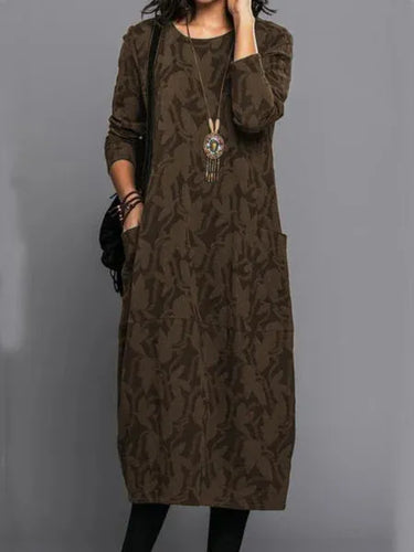 Levoire | Robe Longue Élégante Avec Poche