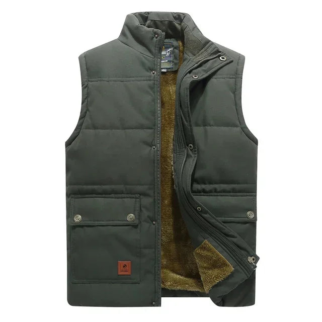 Levoire | Gilet Randonnée Tactique Vert olive