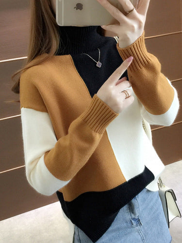 Levoire | Pull À Blocs De Couleur Confortable & Stylé