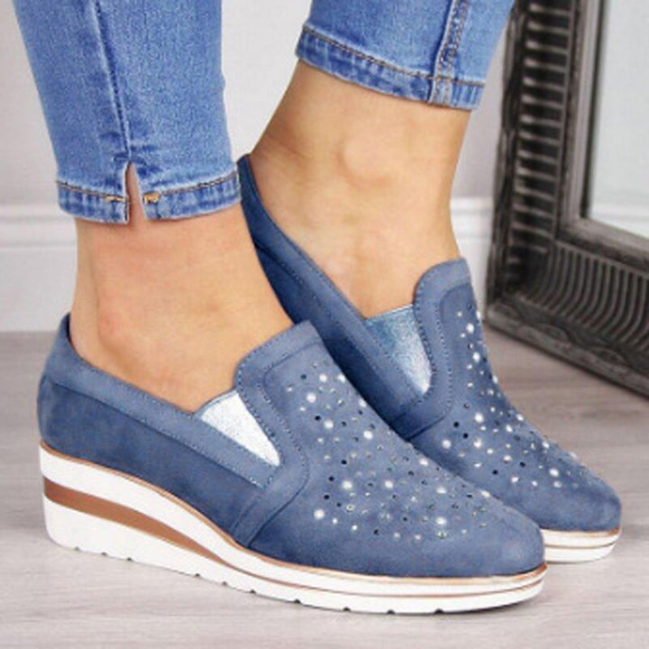 Levoire | Chaussures Femme À Talons Et Semelle Intérieure Douce Bleu