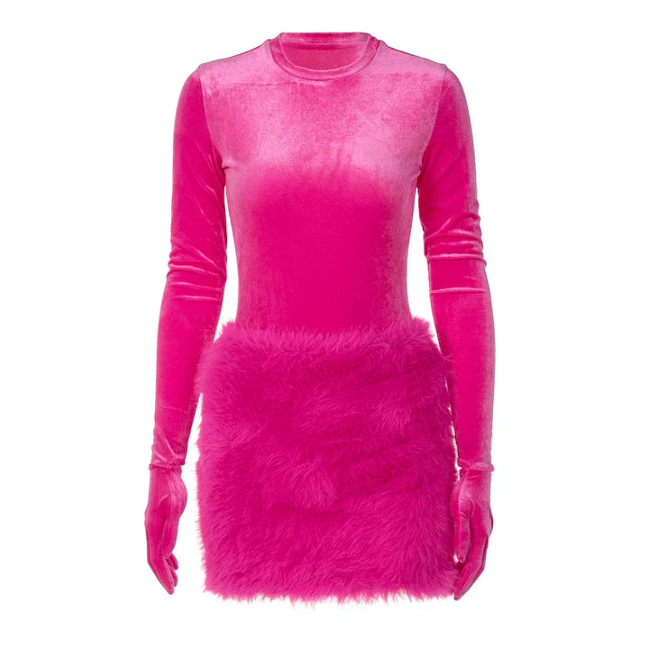 Levoire | Velours Manche Longue Gants Unis