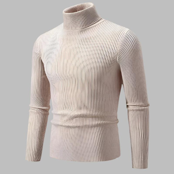 Levoire | Pull En Tricot Pour Homme À Motif Torsadé Beige