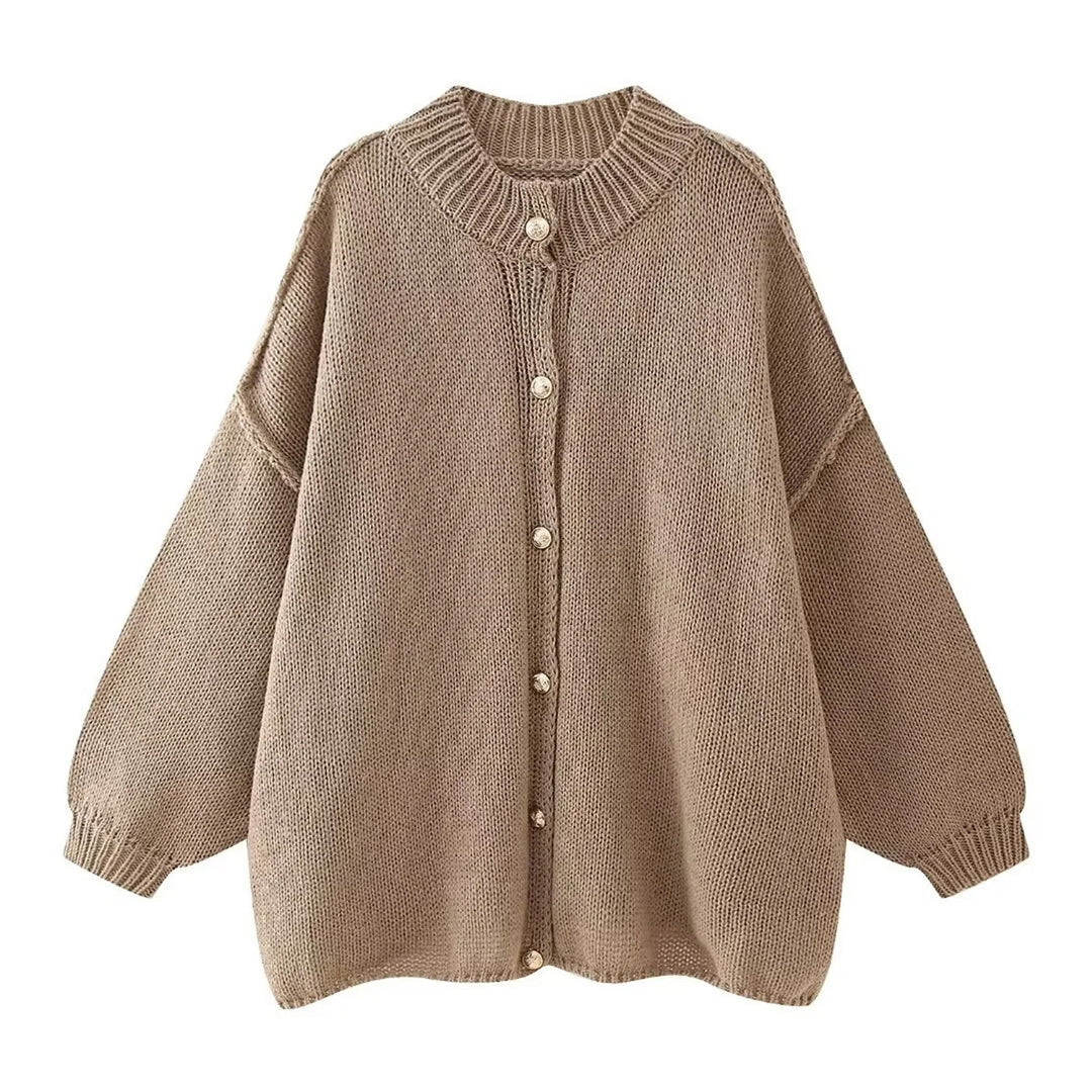 Levoire | Cardigan En Laine Khaki