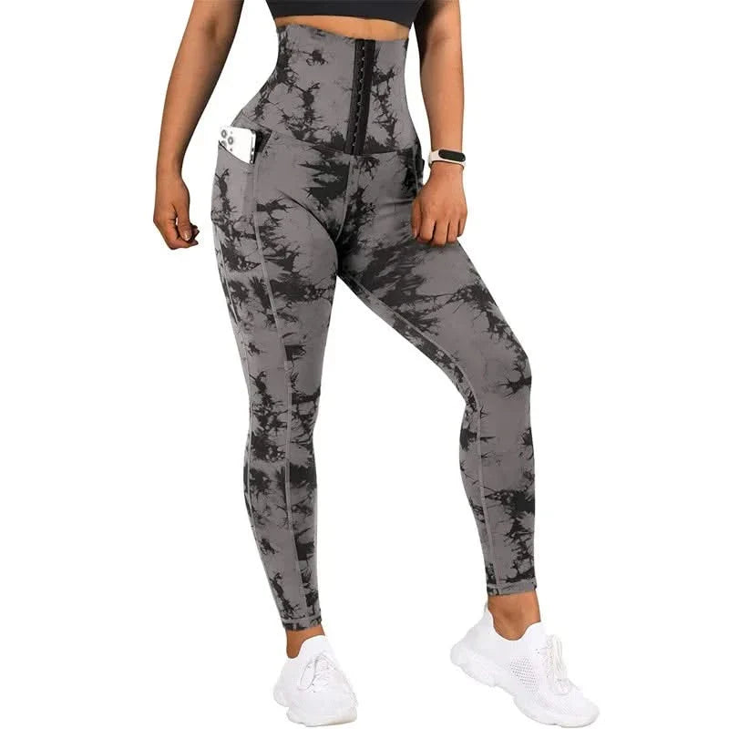 Levoire | Sport Taille Haute Grise Avec Fermeture Éclair 2XL