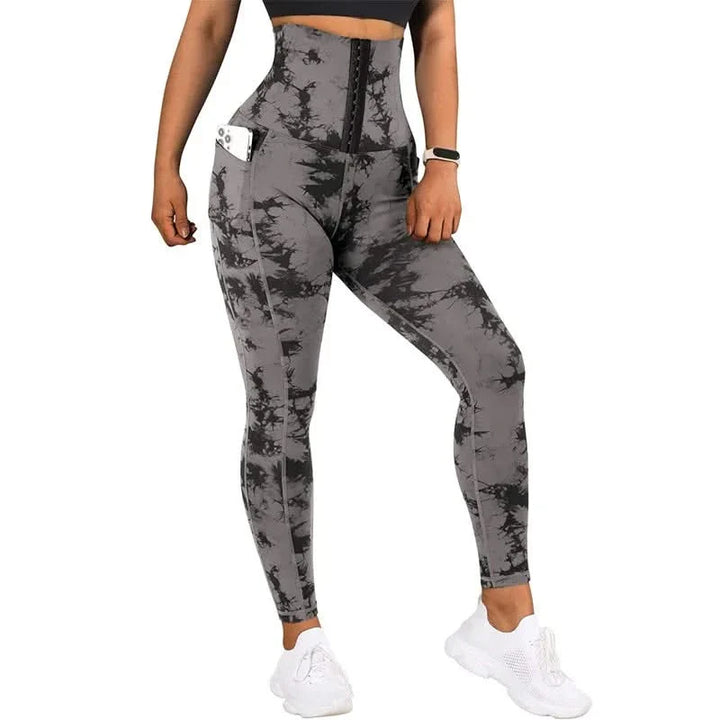 Levoire | Sport Taille Haute Grise Avec Fermeture Éclair 2XL