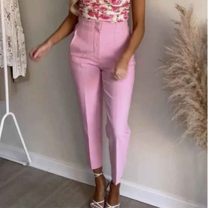 Levoire | Pantalons Formels Taille Haute Avec Une Coupe Slim Et Élégante