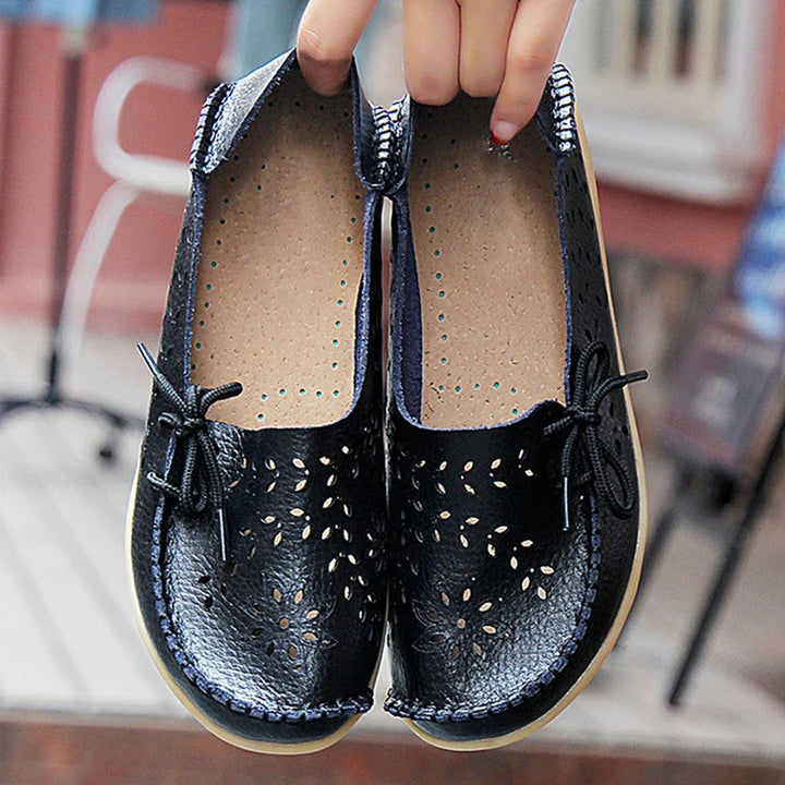 Levoire | Chaussures Plates Élégantes Pour Femmes Noir