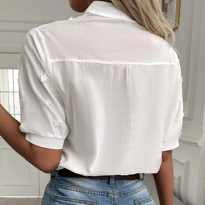 Levoire | Élégante Chemise Brodée