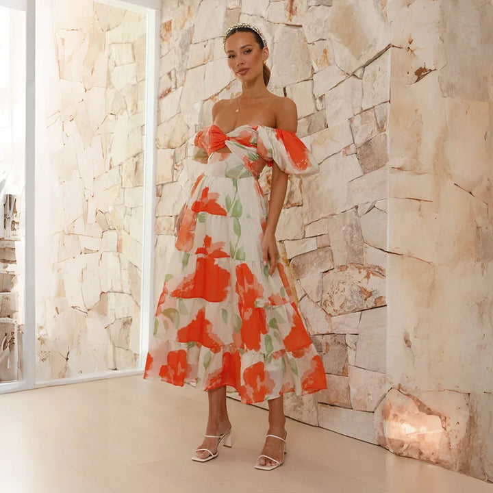 Levoire | Robe maxi florale pour femme