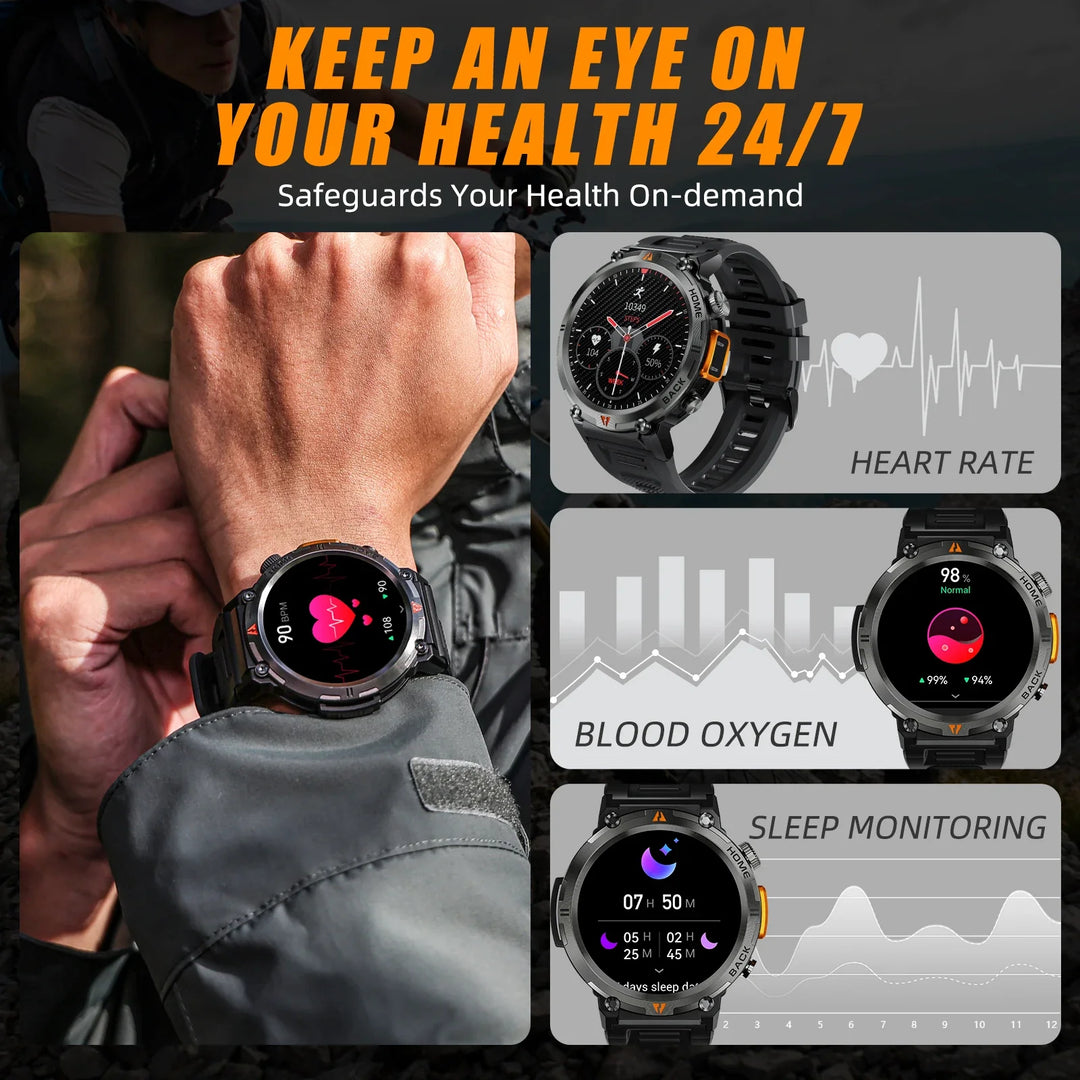 Levoire | Montre Intelligente Avec Plus De 100 Modes Sportifs Et Suivi De La Santé