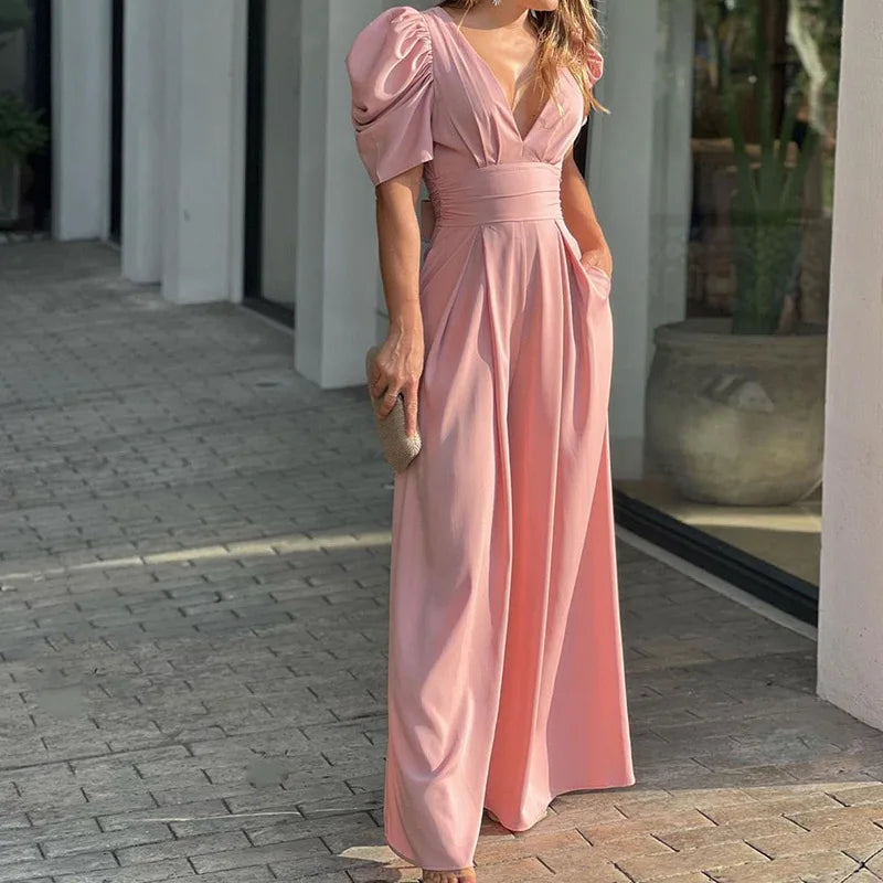 Levoire | Combinaison Elegante Et Intemporelle Femme Pêche