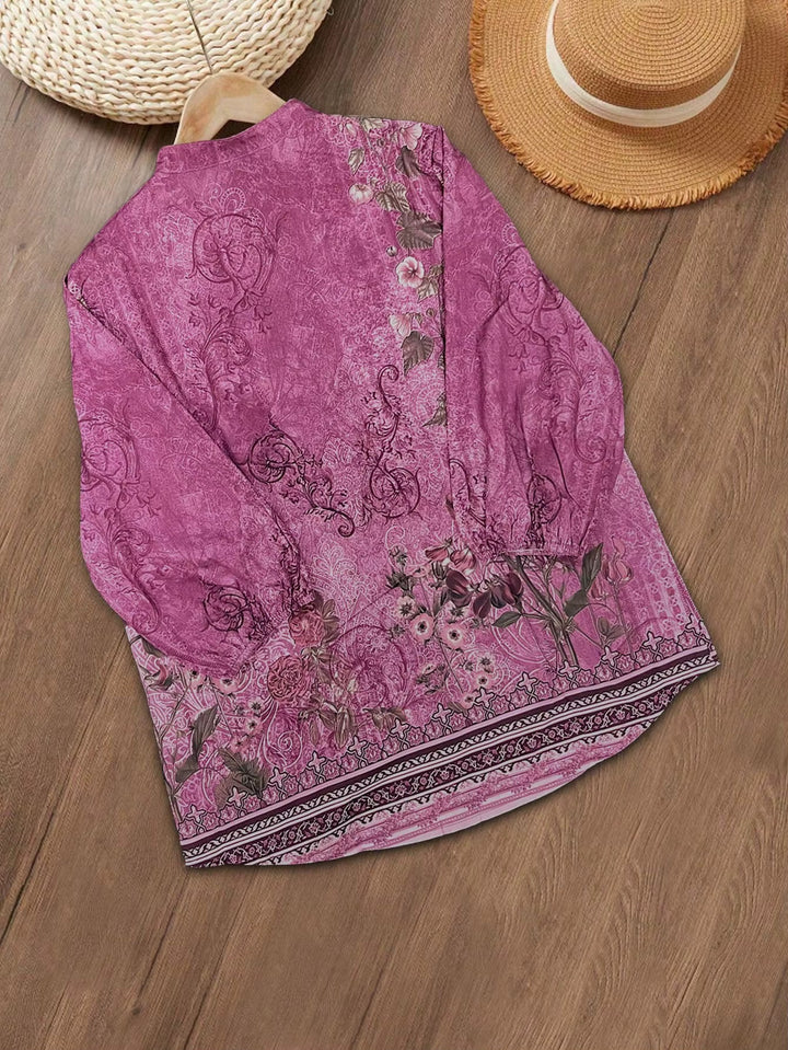Levoire | Blouse Avec Imprimé Floral Et Boutonnage
