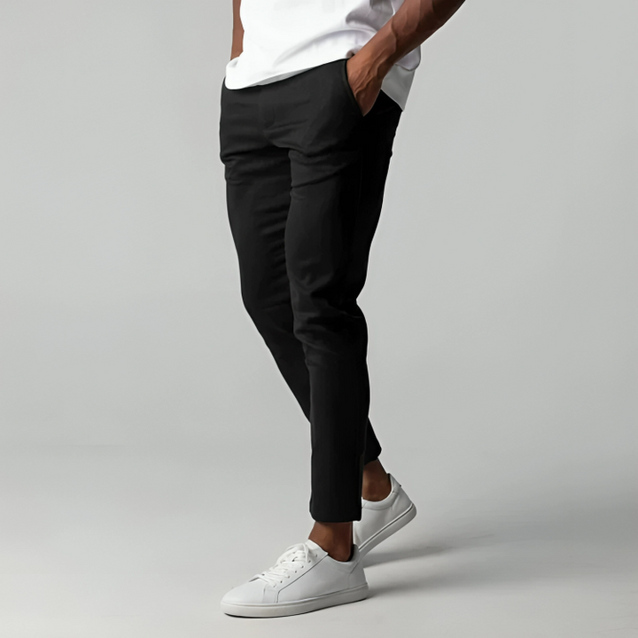 Levoire | Pantalon Extensible Avec Ceinture Confort