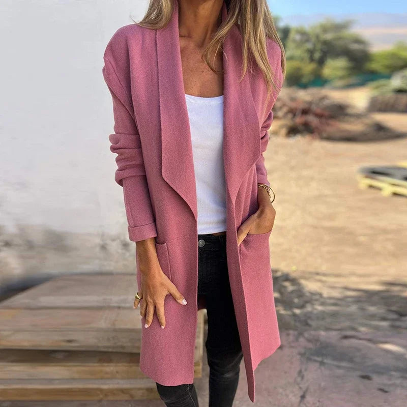 Levoire | Cardigan à manches longues avec poches Rosa