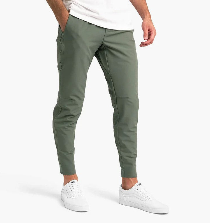 Levoire | Pantalon Avec Poches Pour Hommes Vert armée