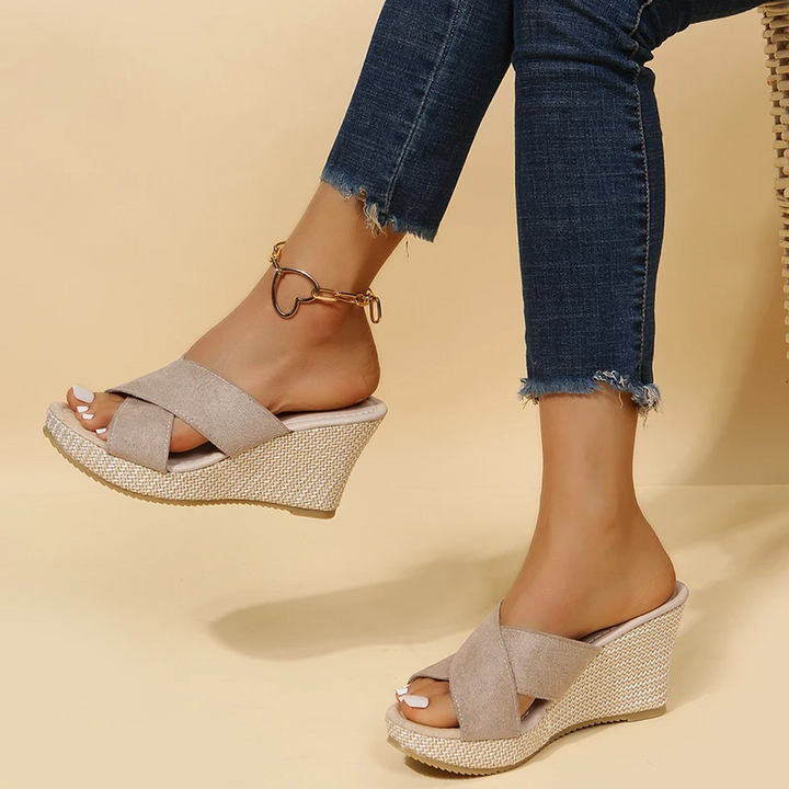 Levoire | Sandales Pour Femmes Orthostatiques Avec Confort Braun