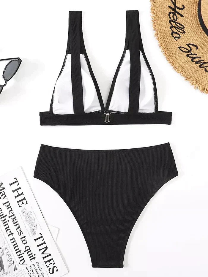 Levoire | Bikini Taille Haute Ensemble Pour Détente Et Baignade