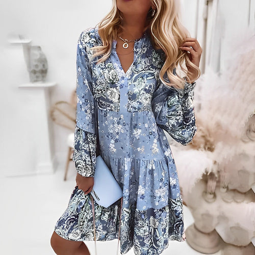 Levoire | Robe Boho Femme Avec Imprimé Floral