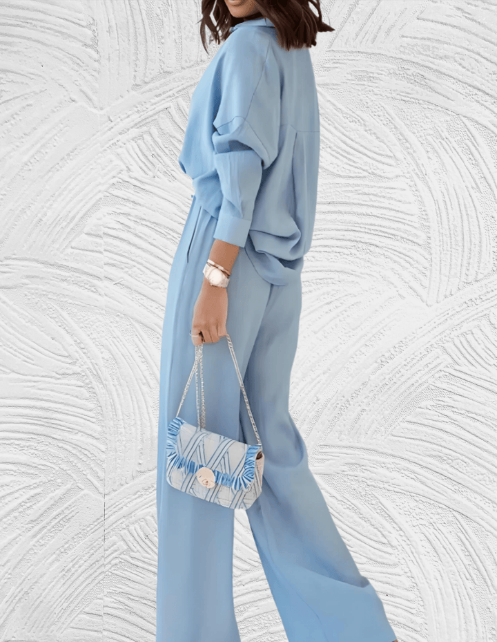 Levoire | Ensemble 2 Pièces, Comprenant Une Chemise Ample Et Un Pantalon Large