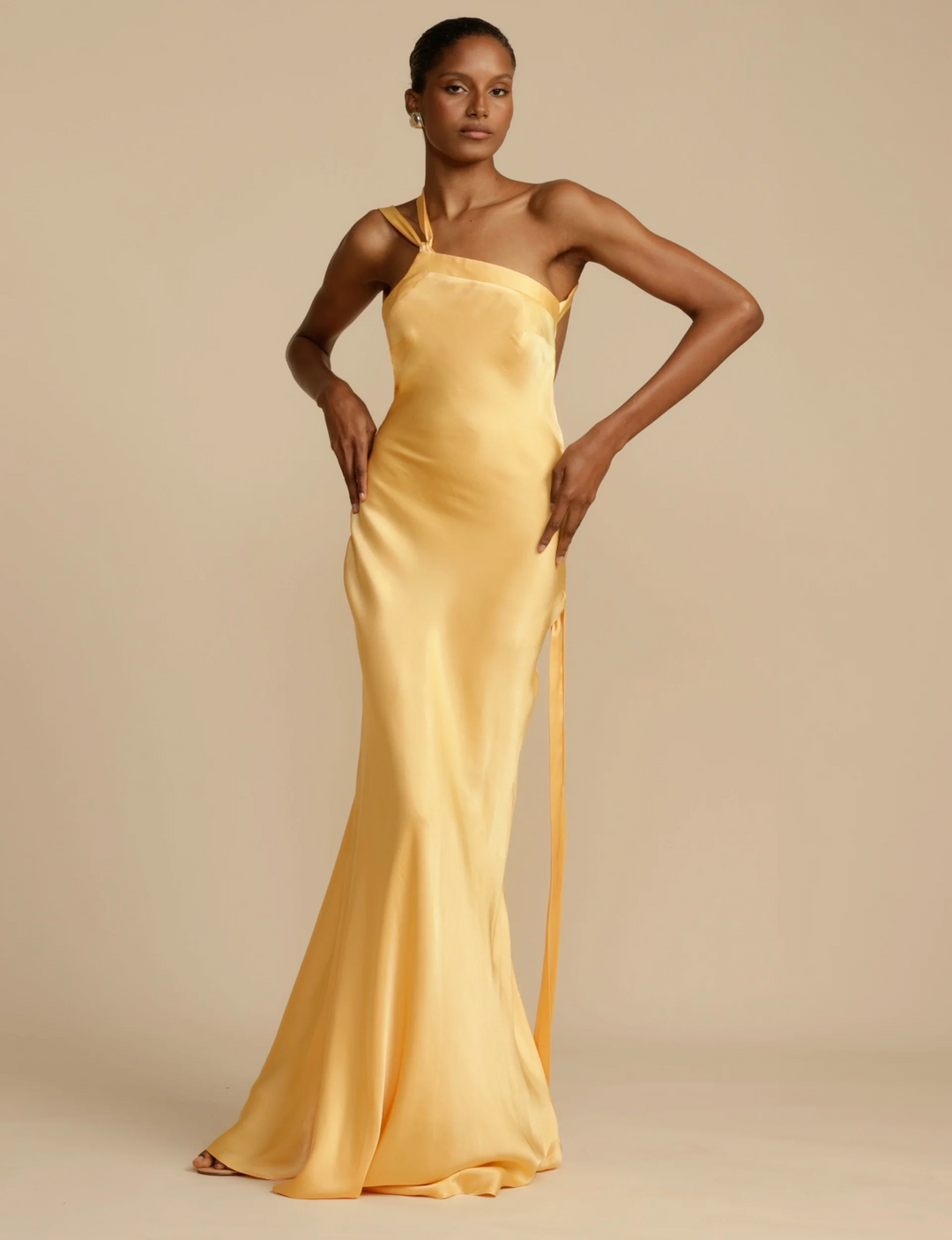 Levoire | Robe De Cocktail Maxi D'Été Élégante À Dos Ouvert