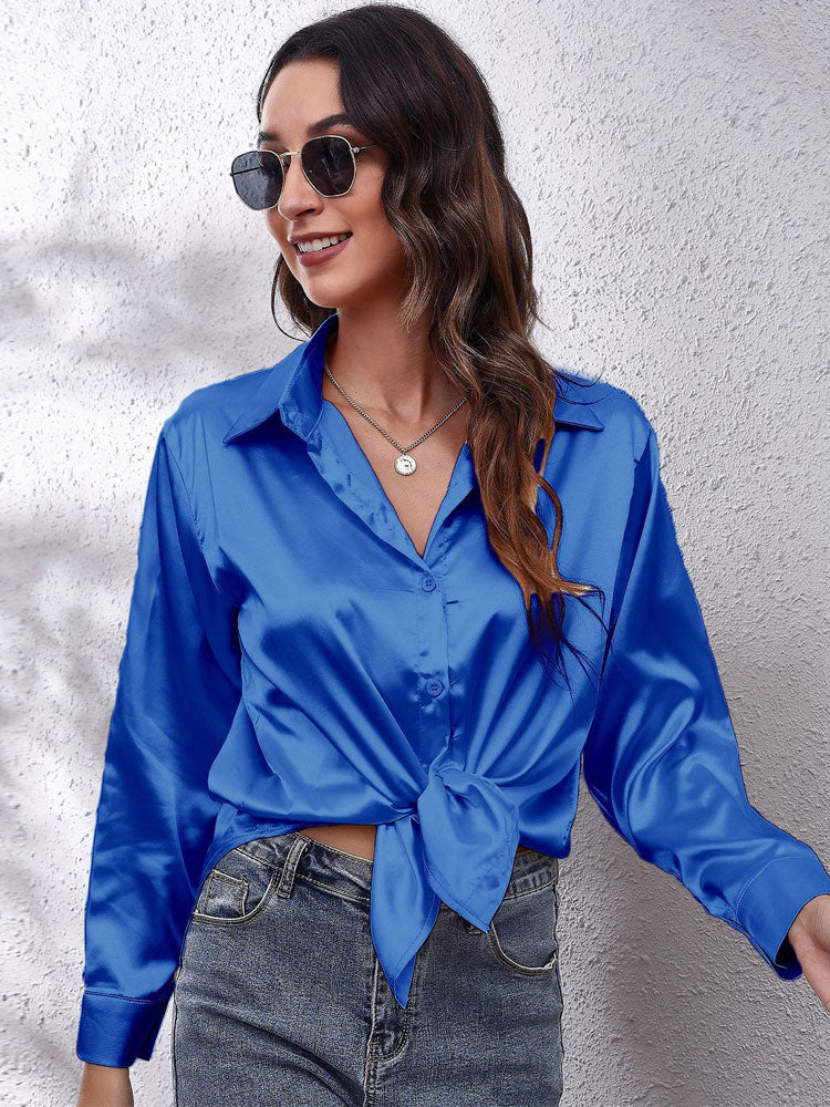 Levoire | Chemise À Manches Longues Loose Fit Avec Boutonnière Vêtements Pour Dames