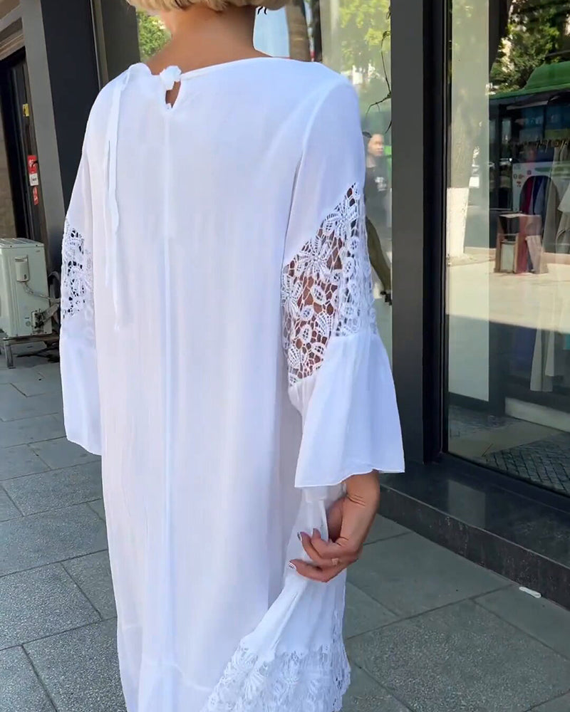 Levoire | Robe D'Été Blanche
