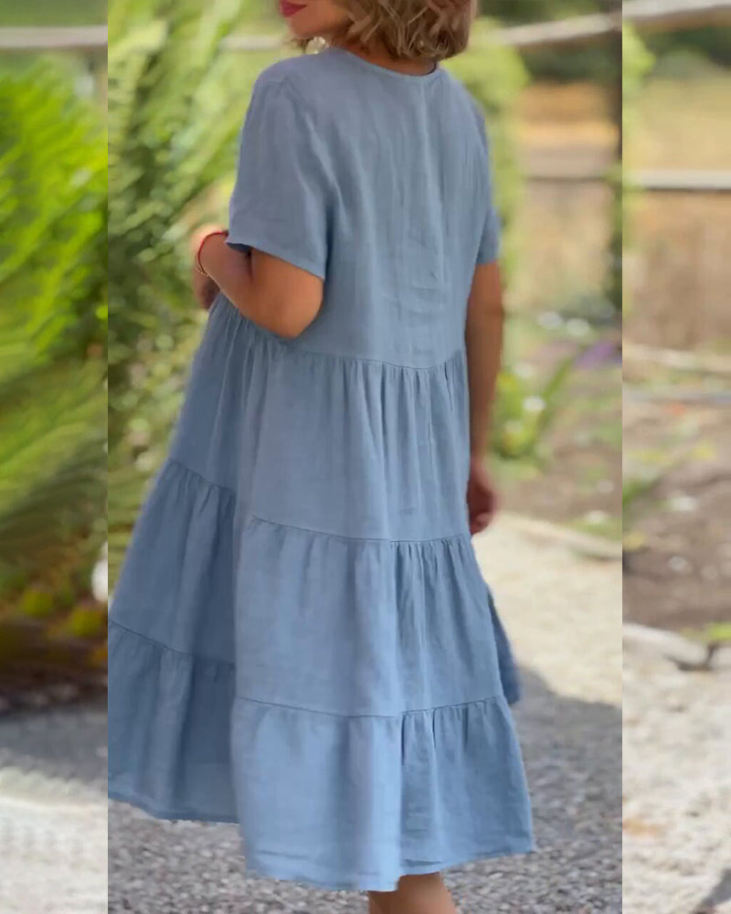 Levoire | Robe fluide à motifs