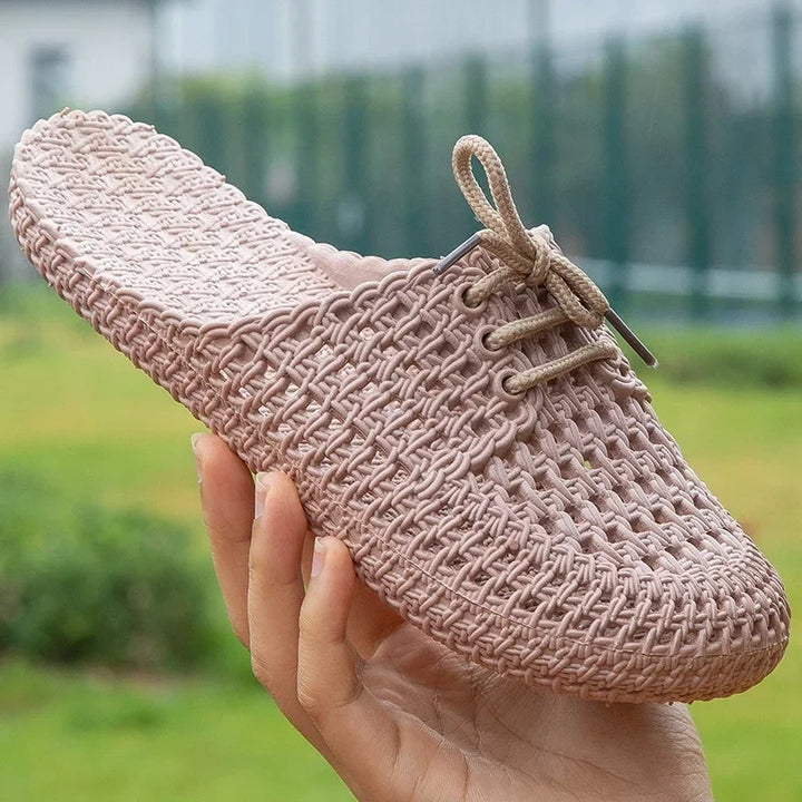 Levoire | Chaussure De Randonnée Respirante Pour Femmes Loafer Khaki
