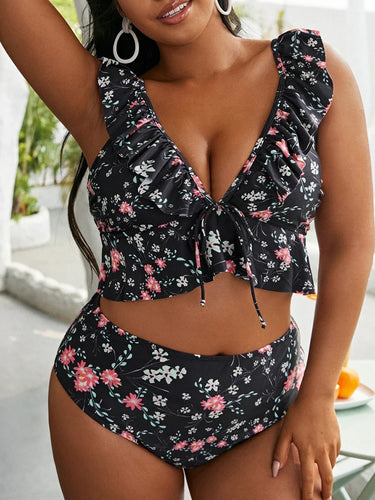 Levoire | Bikini Volant Grande Taille