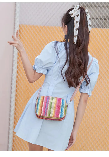 Levoire | Moderne, Estivale, Élégante, Sac À Bandoulière Multicolore Pour Femmes