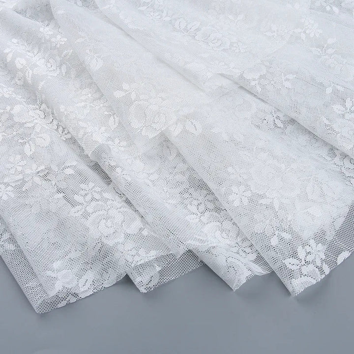 Levoire | Robe Mini Dos Nu En Dentelle Sans Bretelles