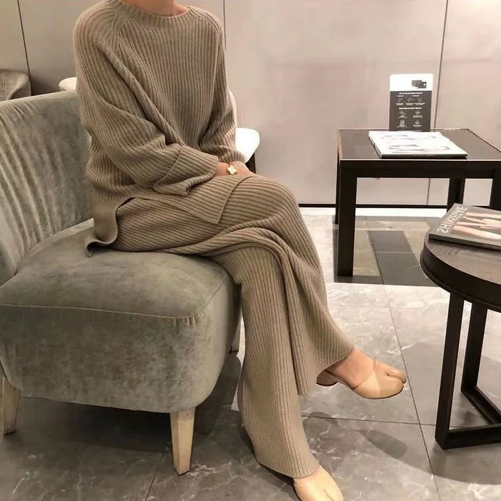 Levoire | Combinaison En Tricot Confortable Kamel