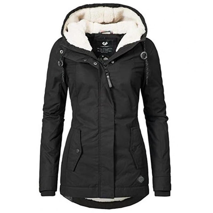 Levoire Veste d'Automne Chaude : Protection contre les intempéries, coupe-vent et imperméable pour femmes