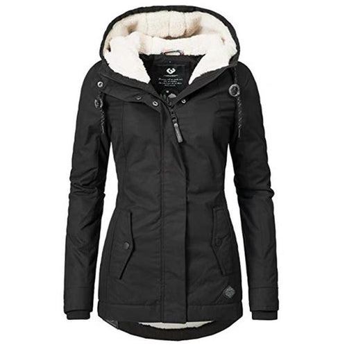 Levoire Veste d'Automne Chaude : Protection contre les intempéries, coupe-vent et imperméable pour femmes