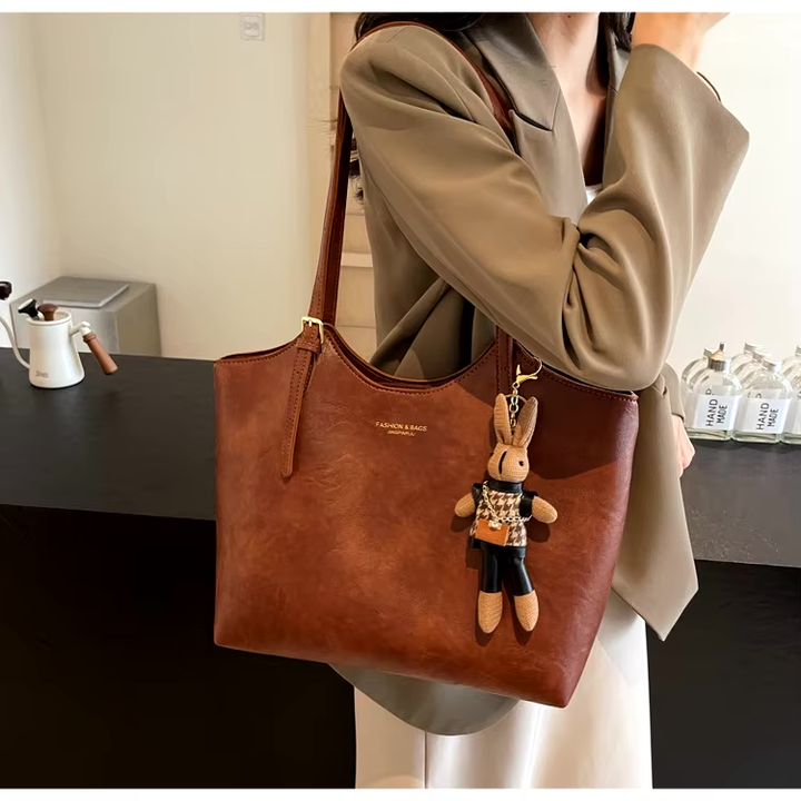 Levoire | Sac En Cuir Avec Charme Amovible