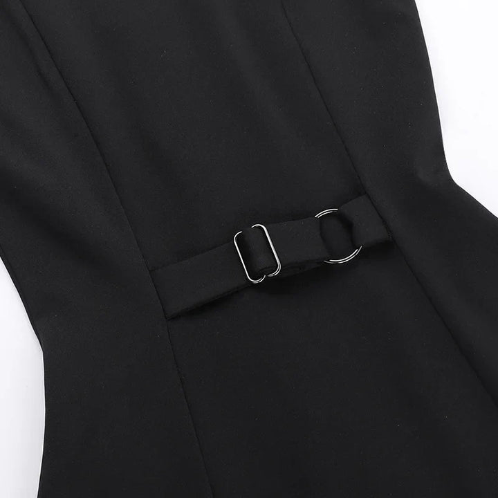 Levoire | Élégante robe mini boutonnée