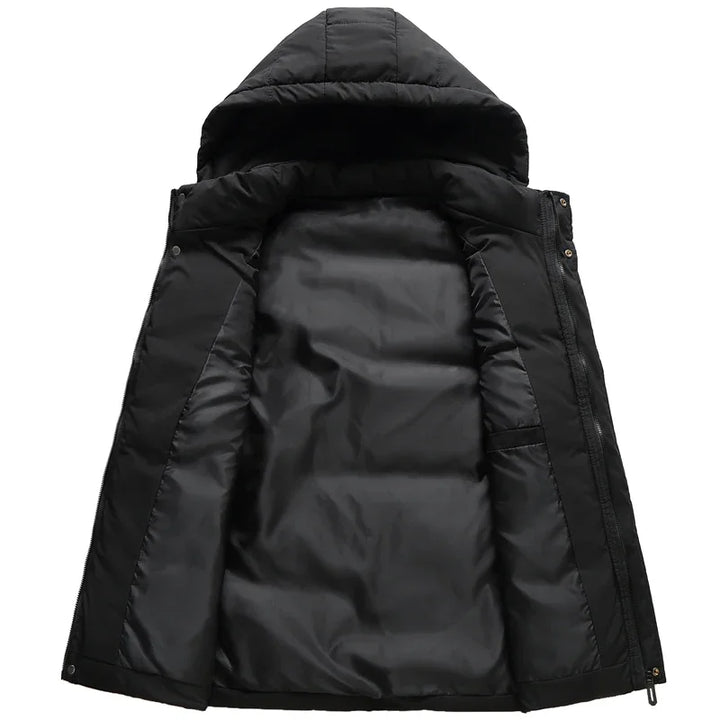Levoire | Gilet Pour Hommes Premium Matelassé Avec Capuche