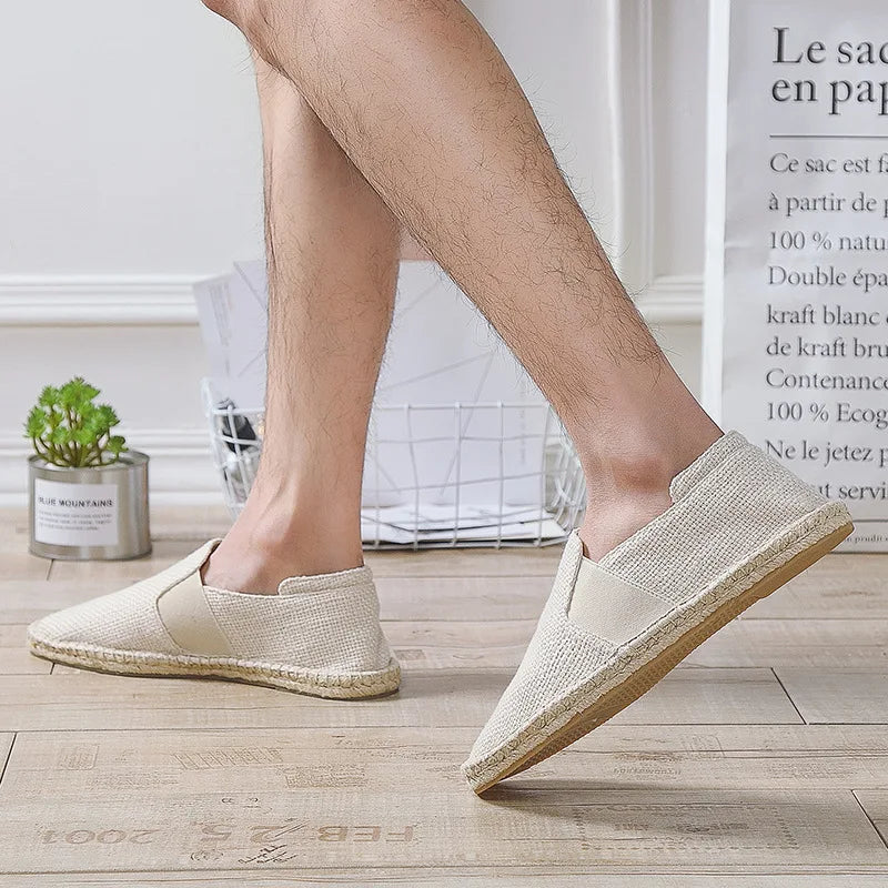 Levoire | Espadrilles En Fibre De Chanvre Pour Hommes