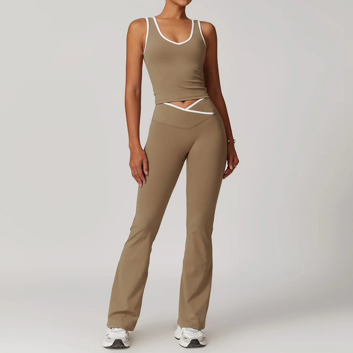 Levoire | Ensemble Sportif Ajusté Braun