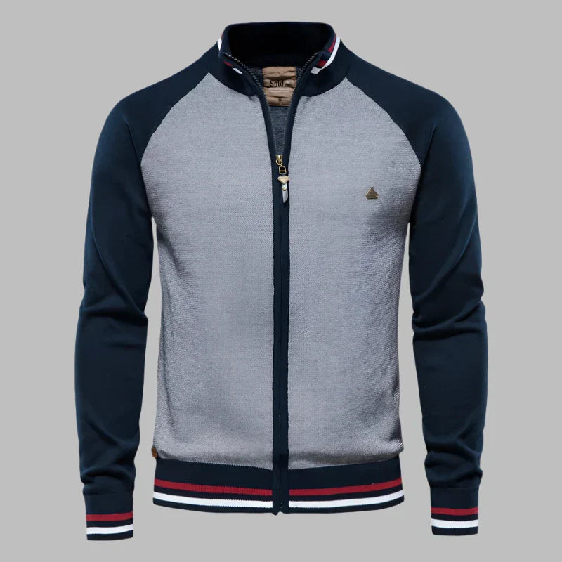Levoire | Gilet En Tricot Chaud Pour Hommes Bleu marine