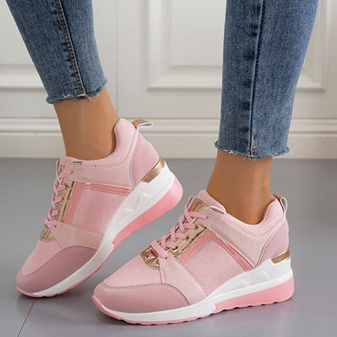 Levoire | Baskets Pour Femmes Bleues Rosa